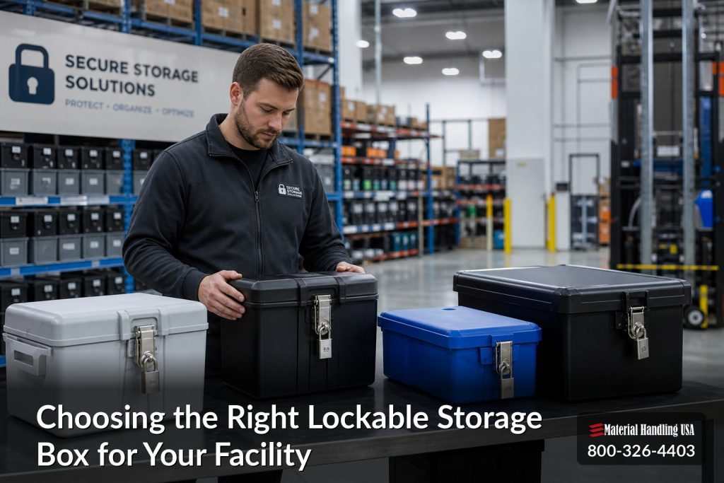 Choosing the Right Lockable Storage Box for Your Facility - lockable storage box