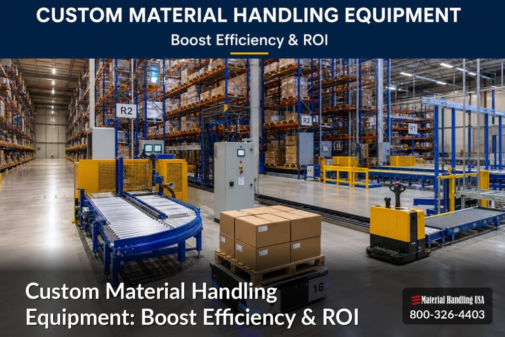 Custom Material Handling Equipment: Boost Efficiency & ROI - custom material handling equipment