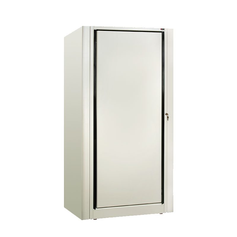 In-wall rotary file storage system for limited spaces