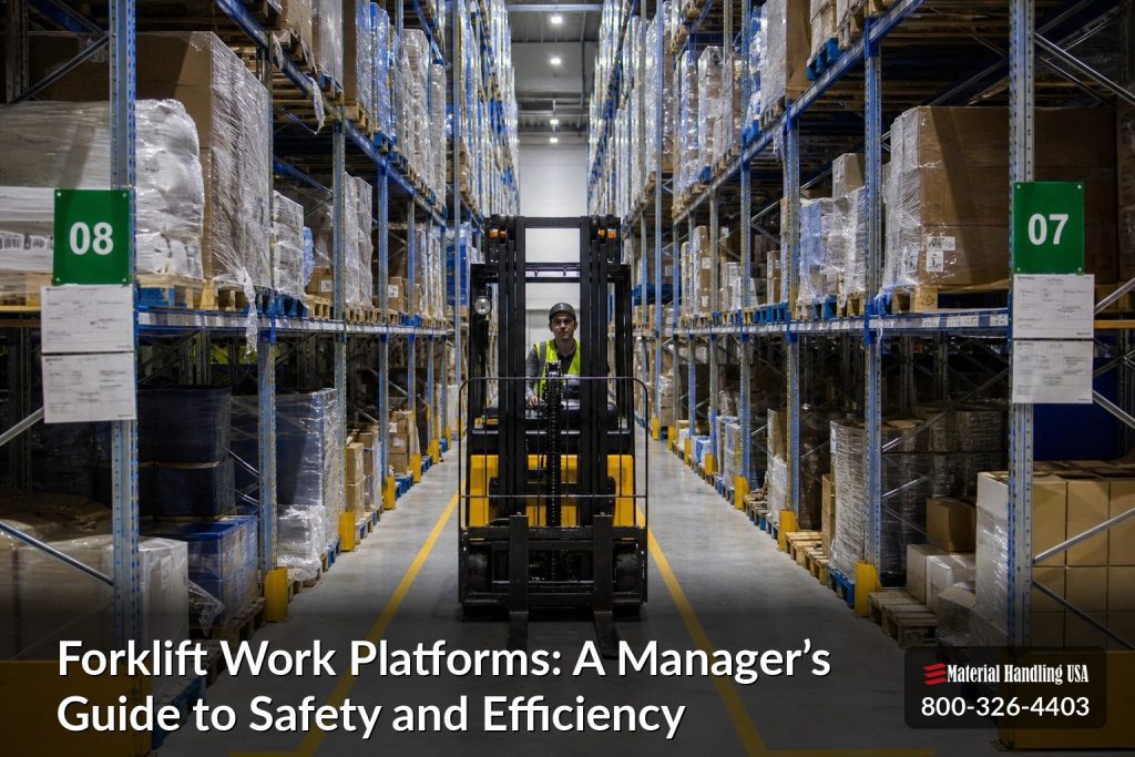 Forklift Work Platforms: A Manager’s Guide to Safety and Efficiency - forklift work platforms