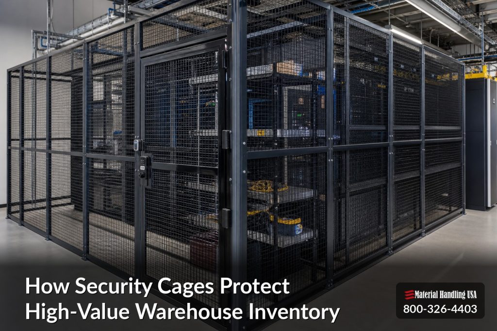 How Security Cages Protect High-Value Warehouse Inventory - how security cages protect high value warehouse inventory