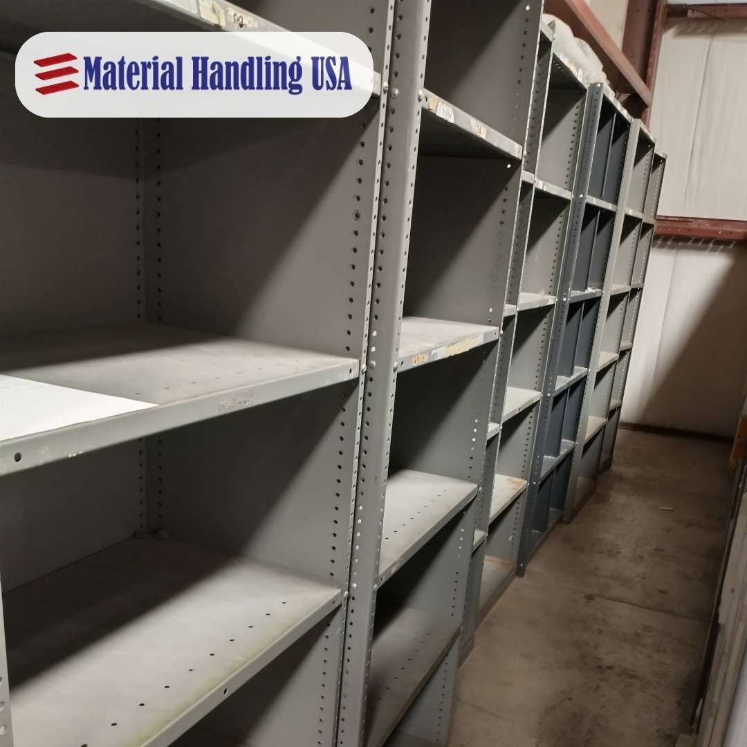 Industrial shelving installed in Salt Lake City warehouse by MH-USA