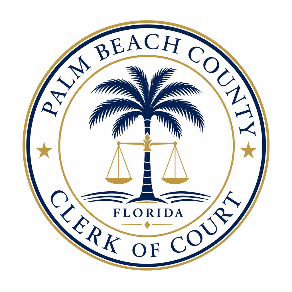 Palm Beach County Clerk logo