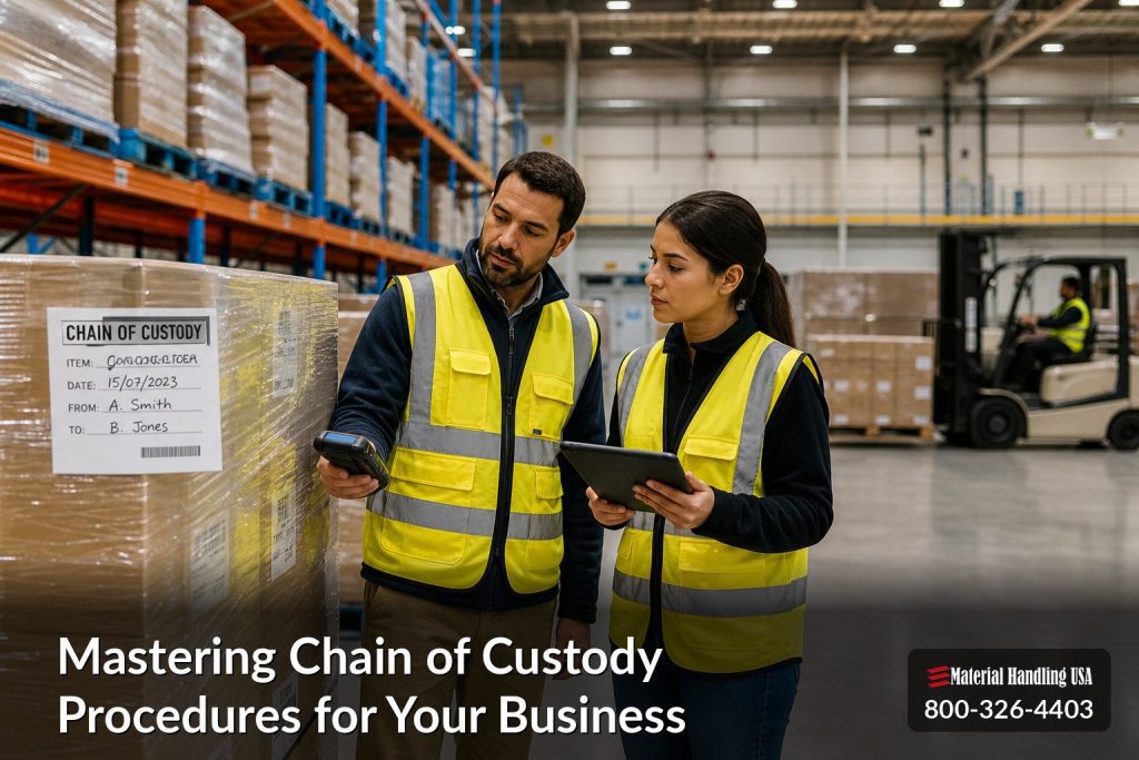 Mastering Chain of Custody Procedures for Your Business - chain of custody procedures