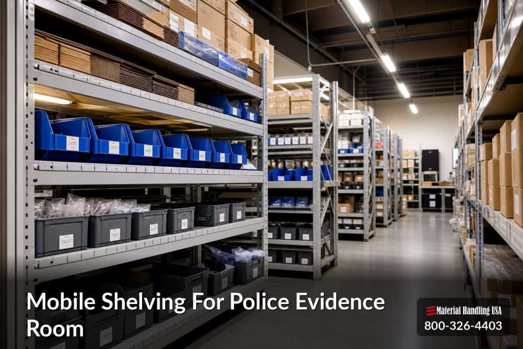 Mobile Shelving For Police Evidence Room - mobile shelving for police evidence room