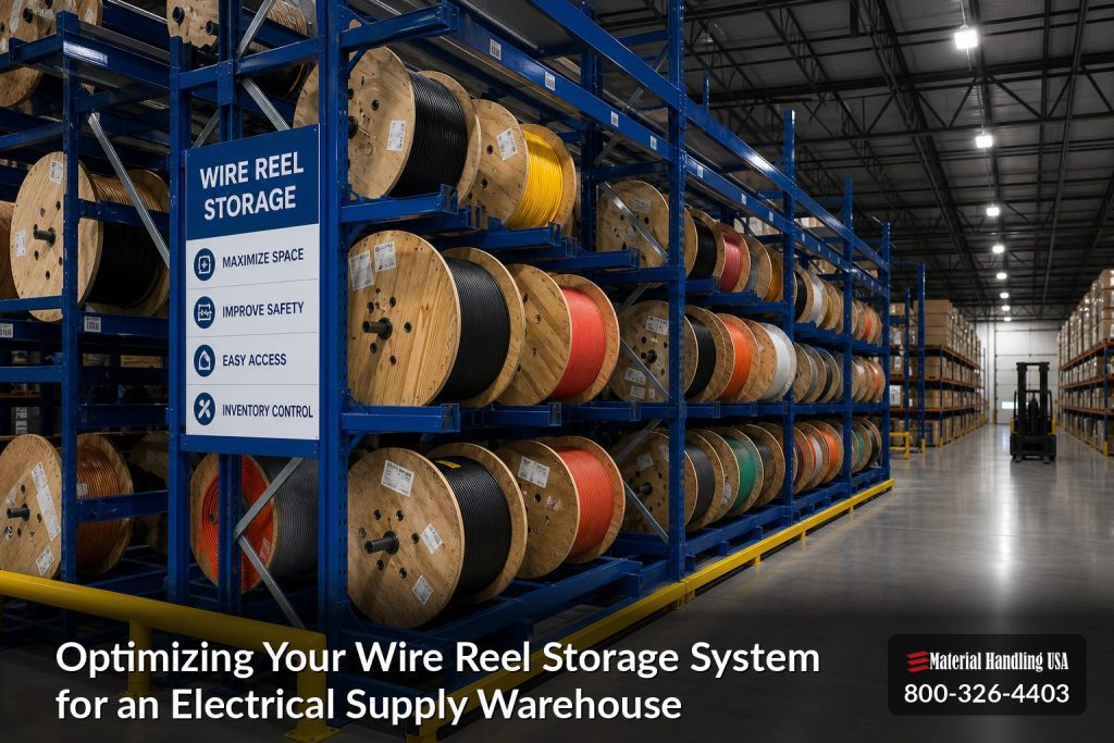 Optimizing Your Wire Reel Storage System for an Electrical Supply Warehouse - wire reel storage system for electrical supp...