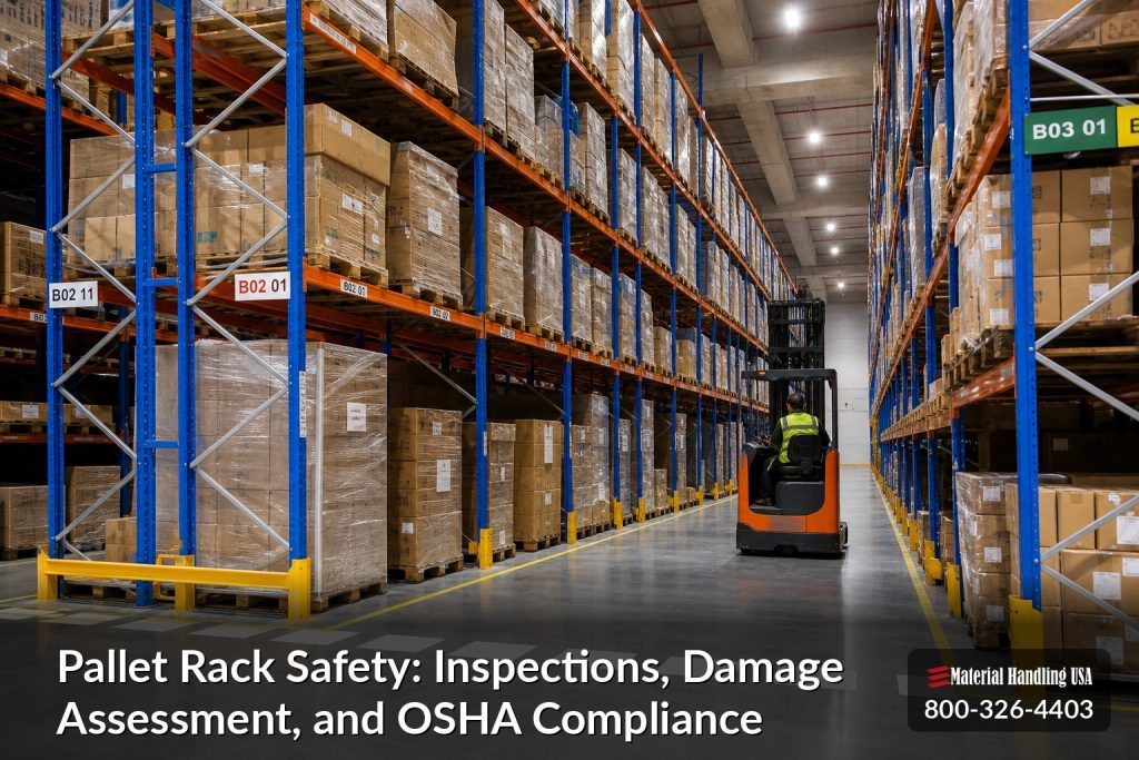 Pallet Rack Safety: Inspections, Damage Assessment, and OSHA Compliance - pallet rack safety