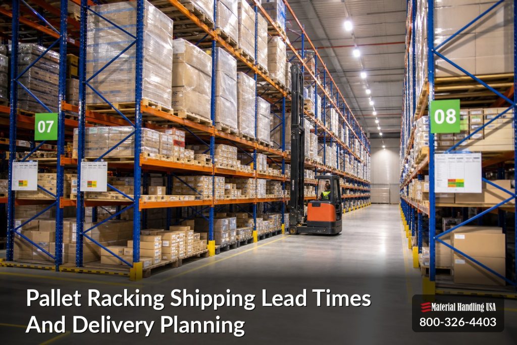 Pallet Racking Shipping Lead Times And Delivery Planning - pallet racking shipping lead times