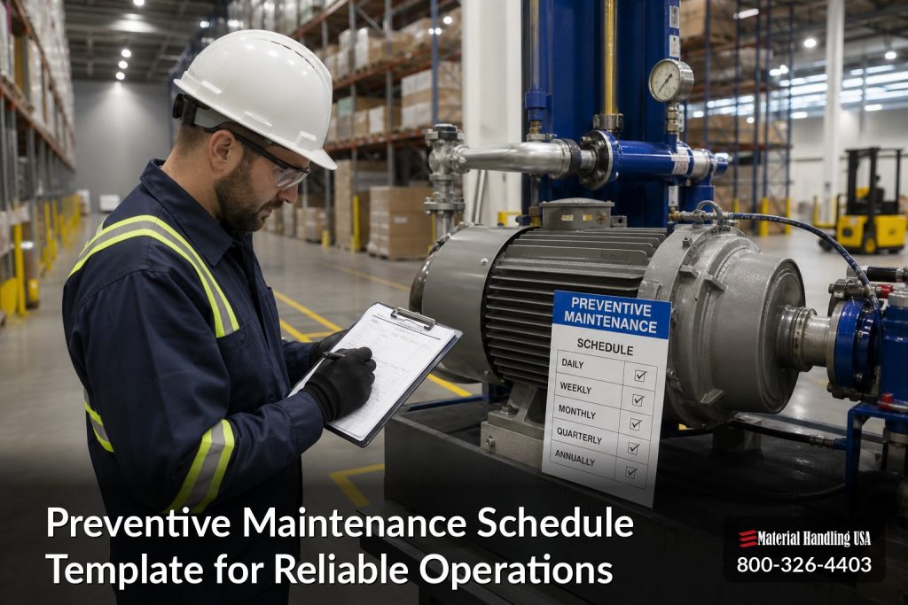 Preventive Maintenance Schedule Template for Reliable Operations - preventive maintenance schedule template