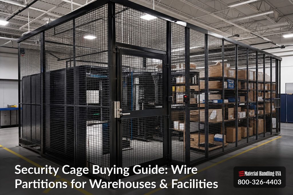 Security Cage Buying Guide: Wire Partitions for Warehouses & Facilities - security cage