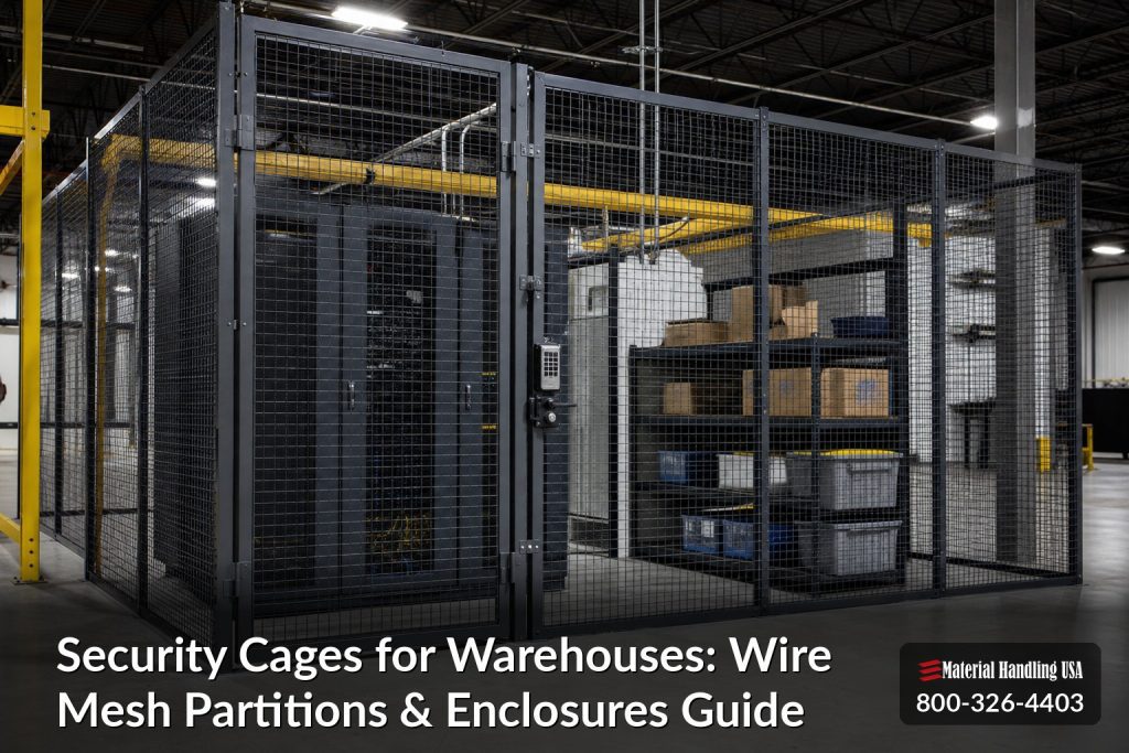 Security Cages for Warehouses: Wire Mesh Partitions & Enclosures Guide - security cages for warehouses