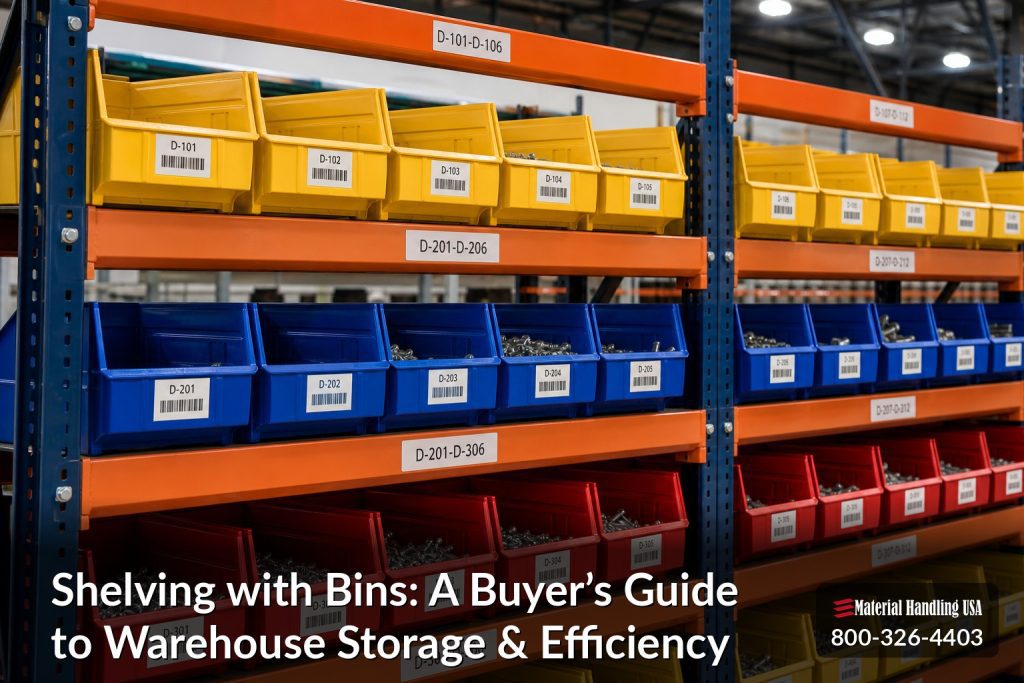 Shelving with Bins: A Buyer’s Guide to Warehouse Storage & Efficiency - shelving with bins