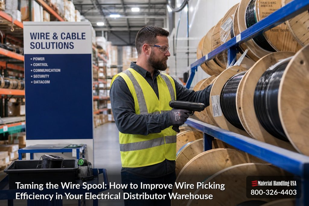 Taming the Wire Spool: How to Improve Wire Picking Efficiency in Your Electrical Distributor Warehouse - improve wire pick...