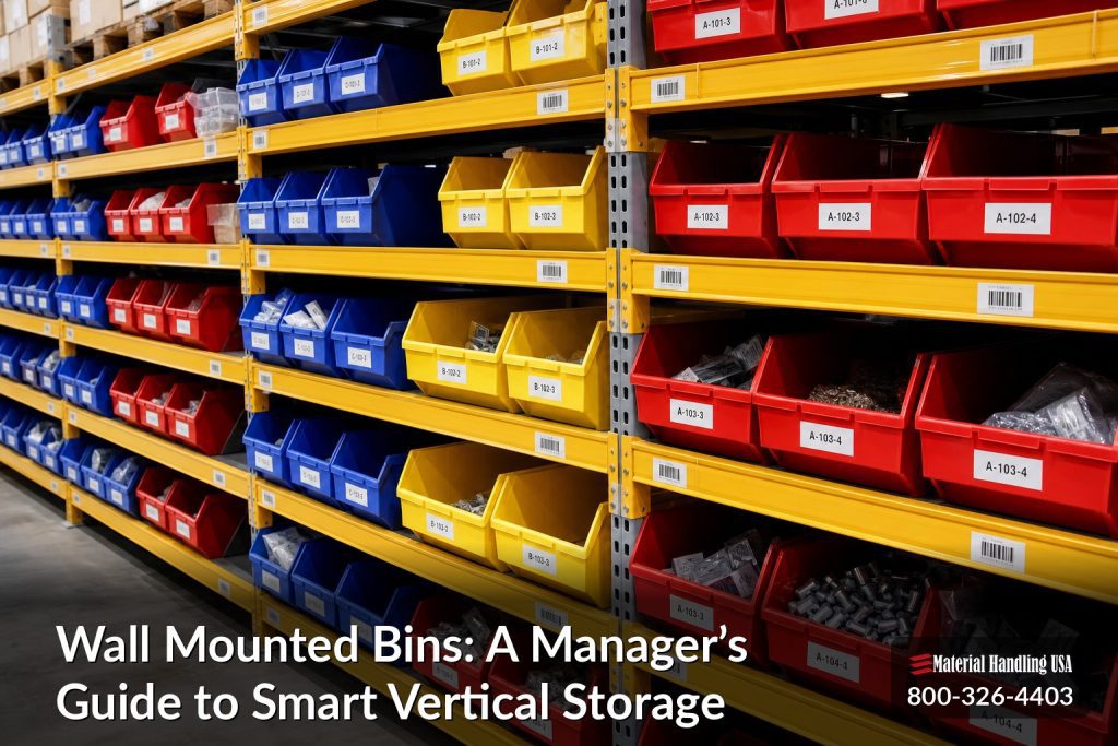 Wall Mounted Bins: A Manager’s Guide to Smart Vertical Storage - wall mounted bins