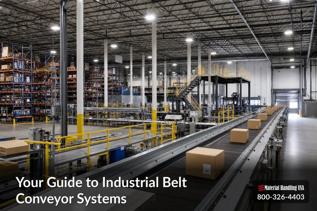 Your Guide to Industrial Belt Conveyor Systems - industrial belt conveyor