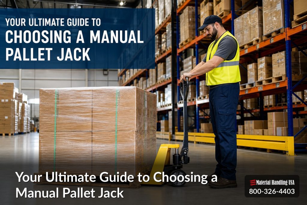 Your Ultimate Guide to Choosing a Manual Pallet Jack - manual pallet jack