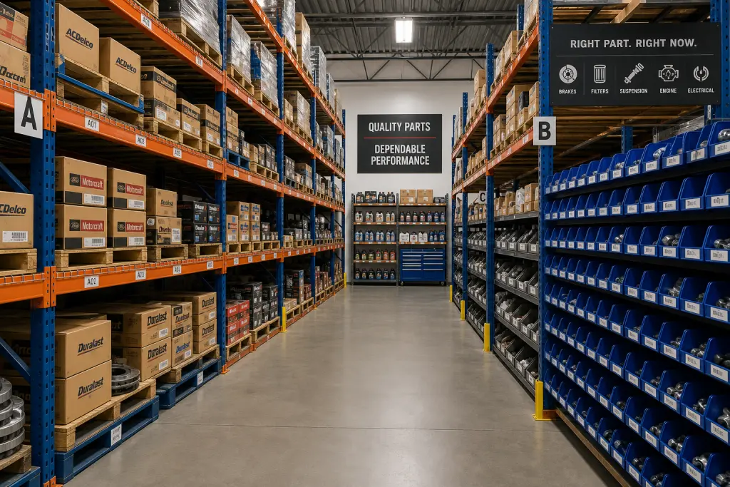 Automotive Parts Room Design