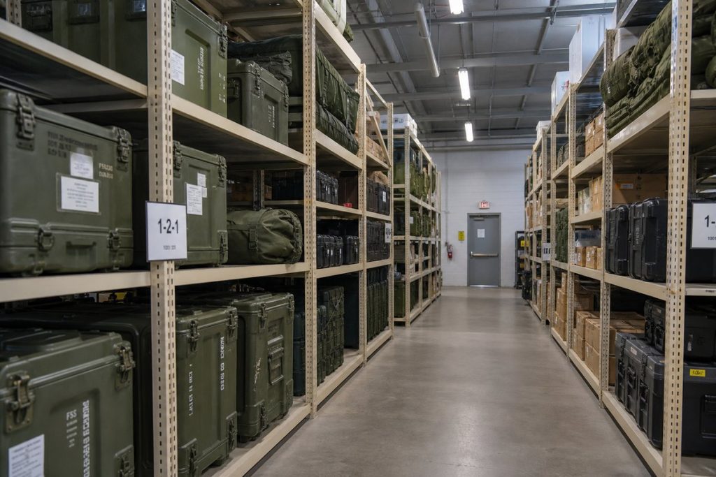 Evidence Storage Shelving Systems