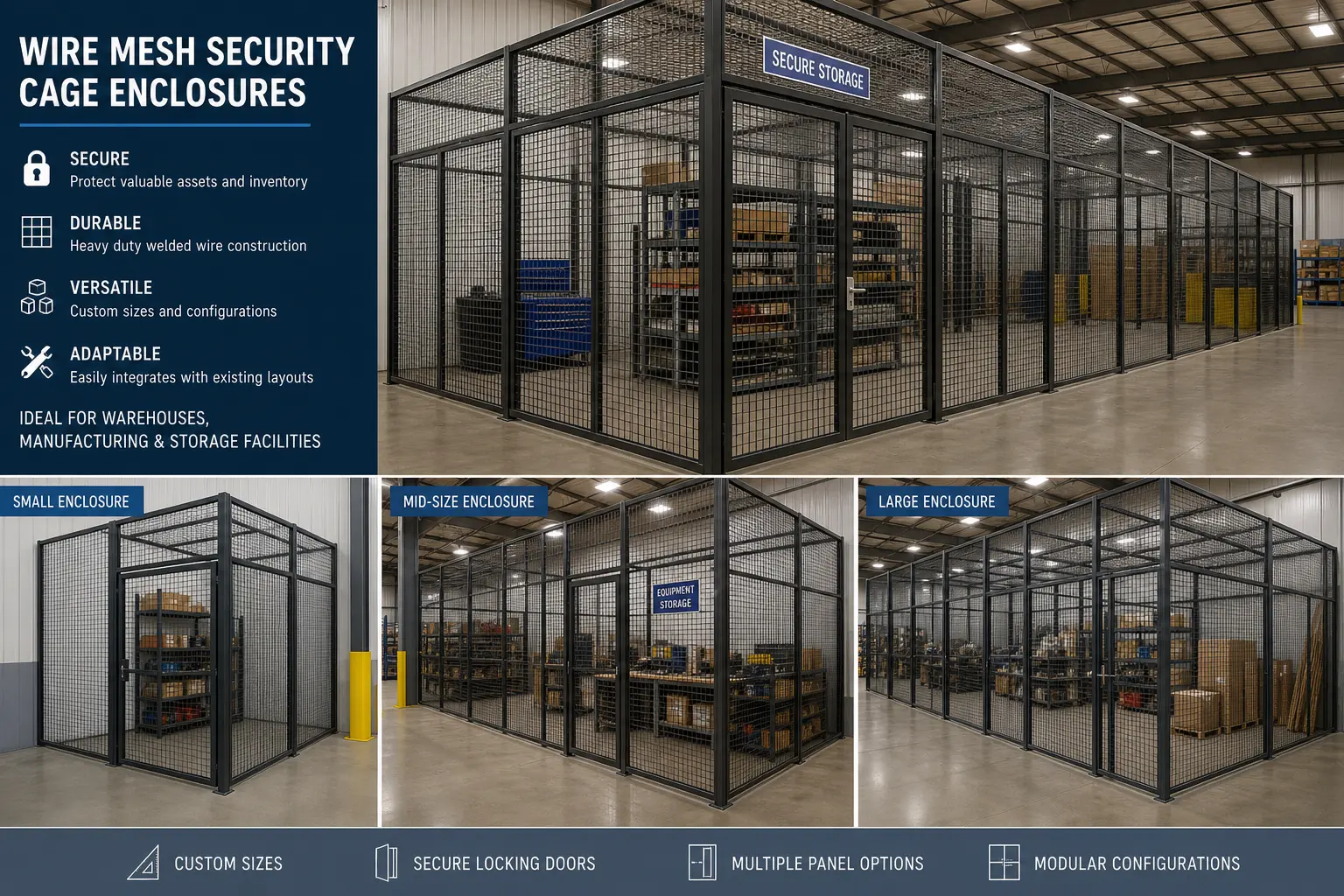 Security cage pricing and cost guide