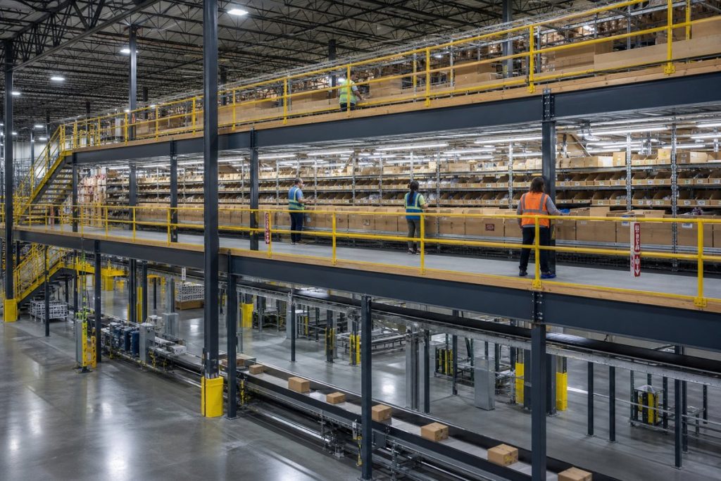 Multi-level pick module with carton flow rack and conveyor systems