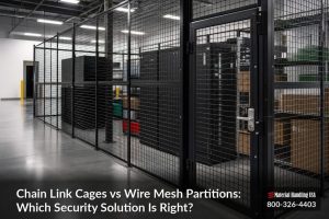 Chain Link Cages vs Wire Mesh Partitions: Which Security Solution Is Right? - chain link cage vs wire mesh partition