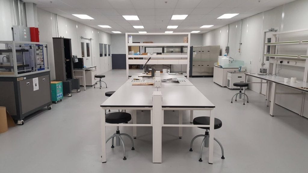 Modular cleanroom for Austin TX semiconductor facility