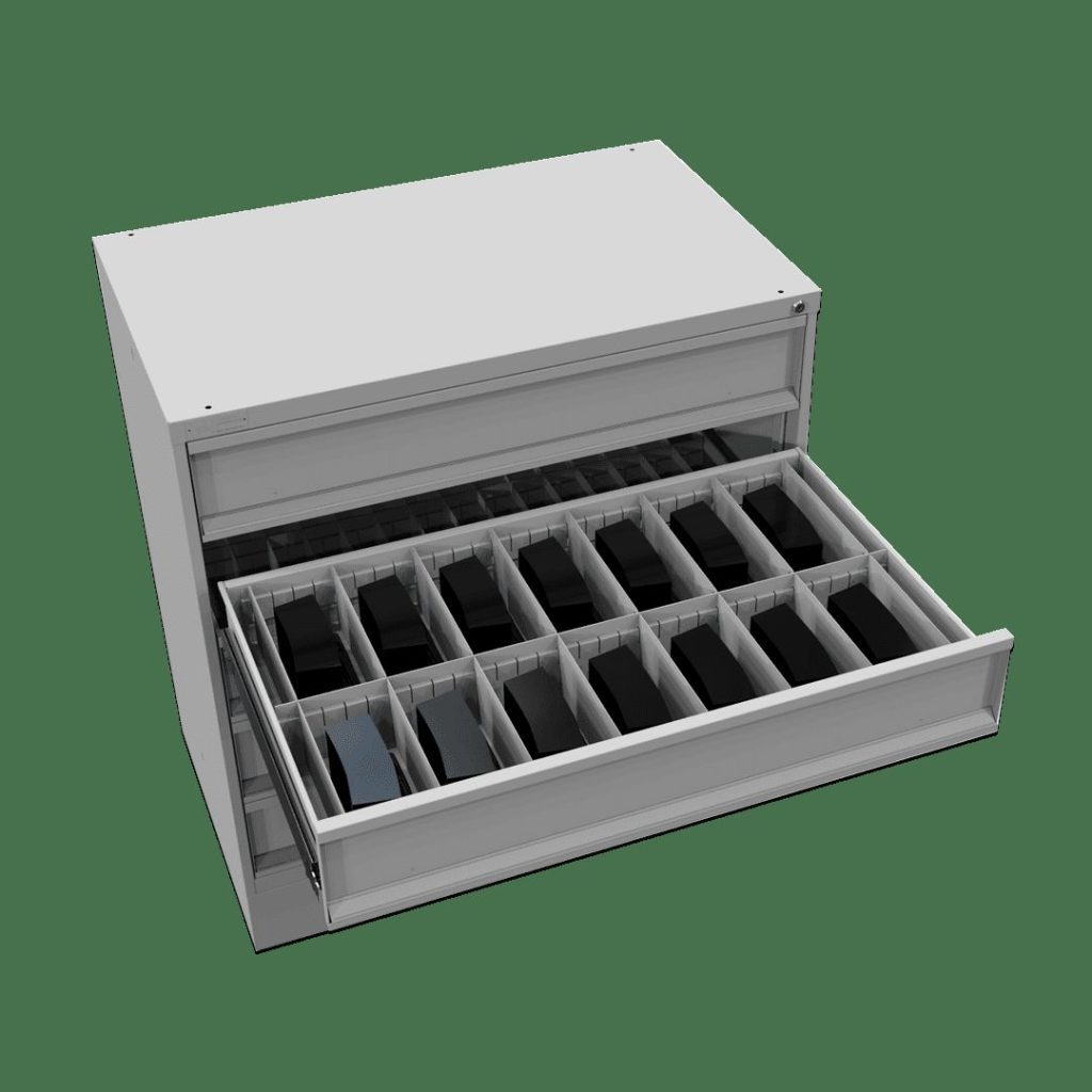 Military weapons cart for armory organization