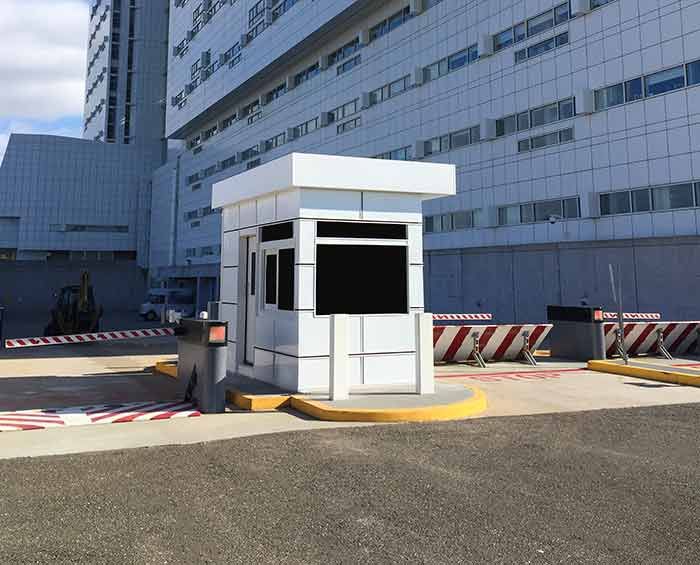 Ballistic guard booth for San Antonio military facility