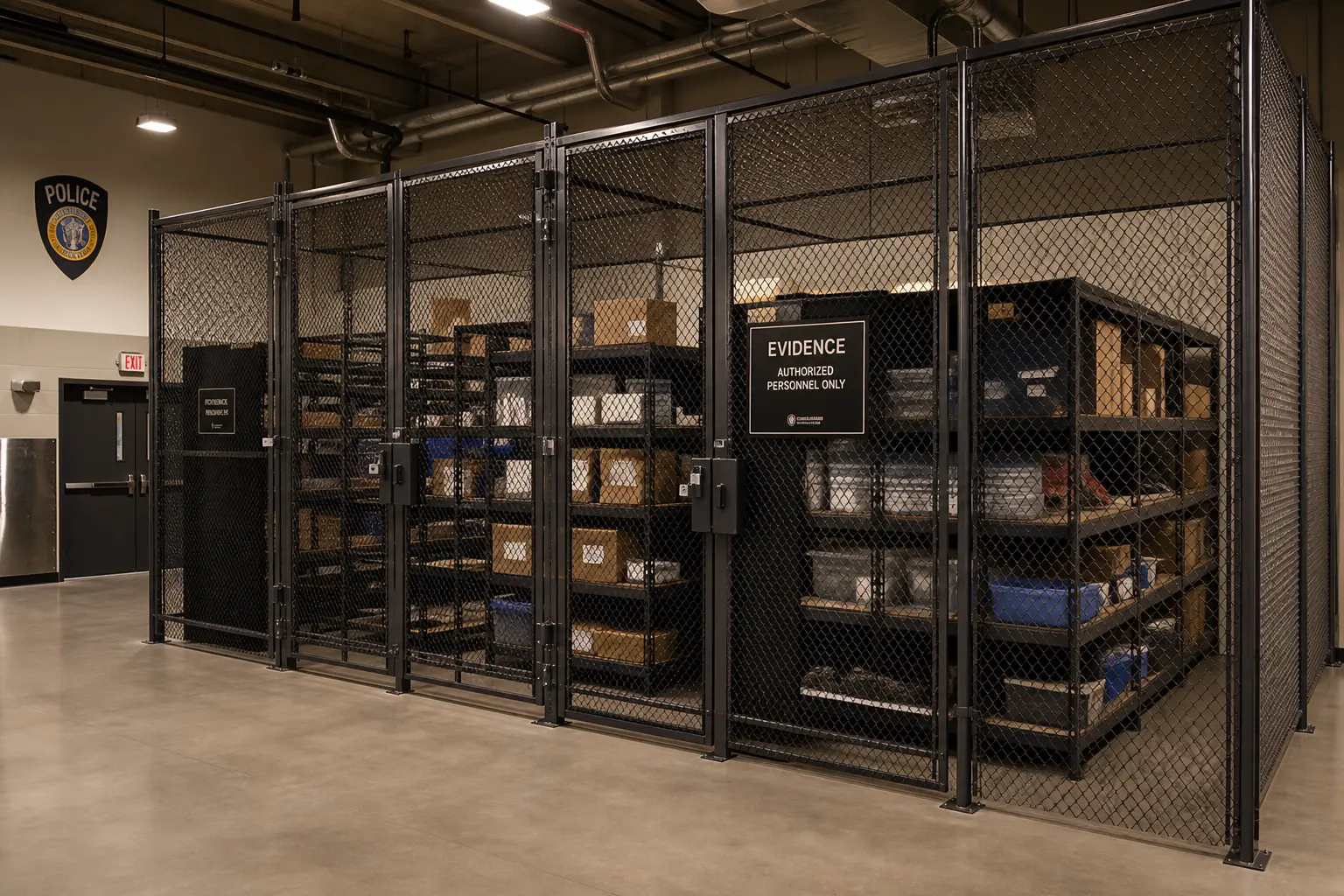 Specialized Configurations for Evidence and Armory Management