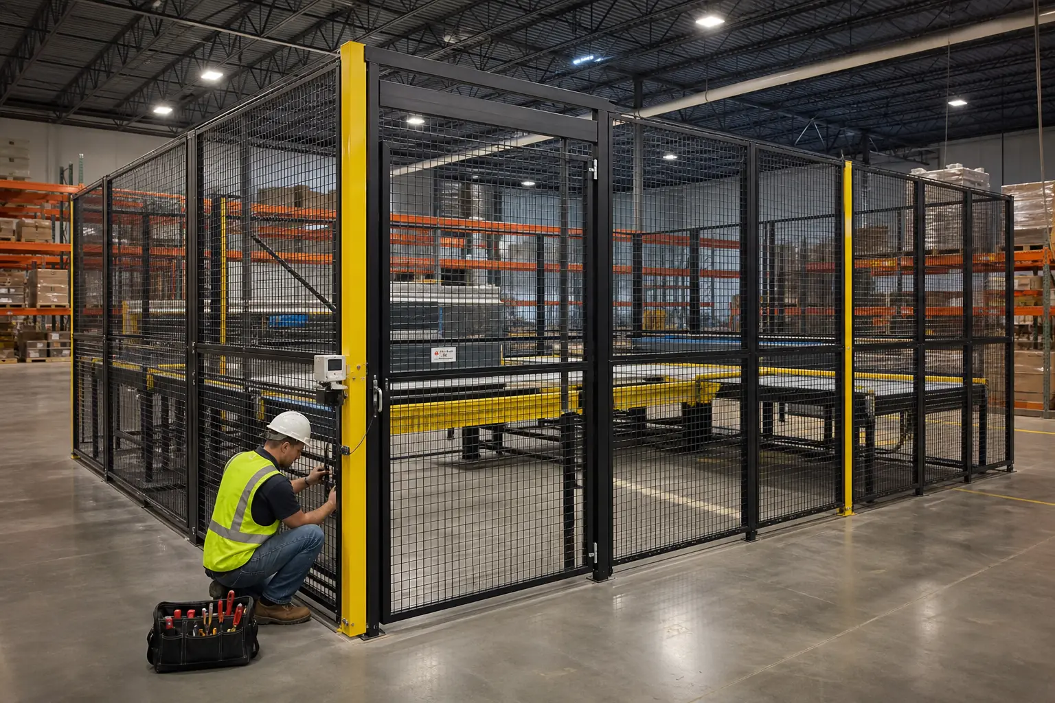 Security Cage Maintenance Inspection And Repair - professional view 1