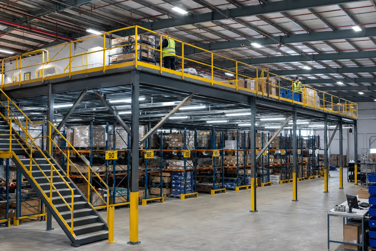 Guard Rack Construction Mezzanine Cost Guide 2026 — Pricing, Sizing & Installation | Material ...