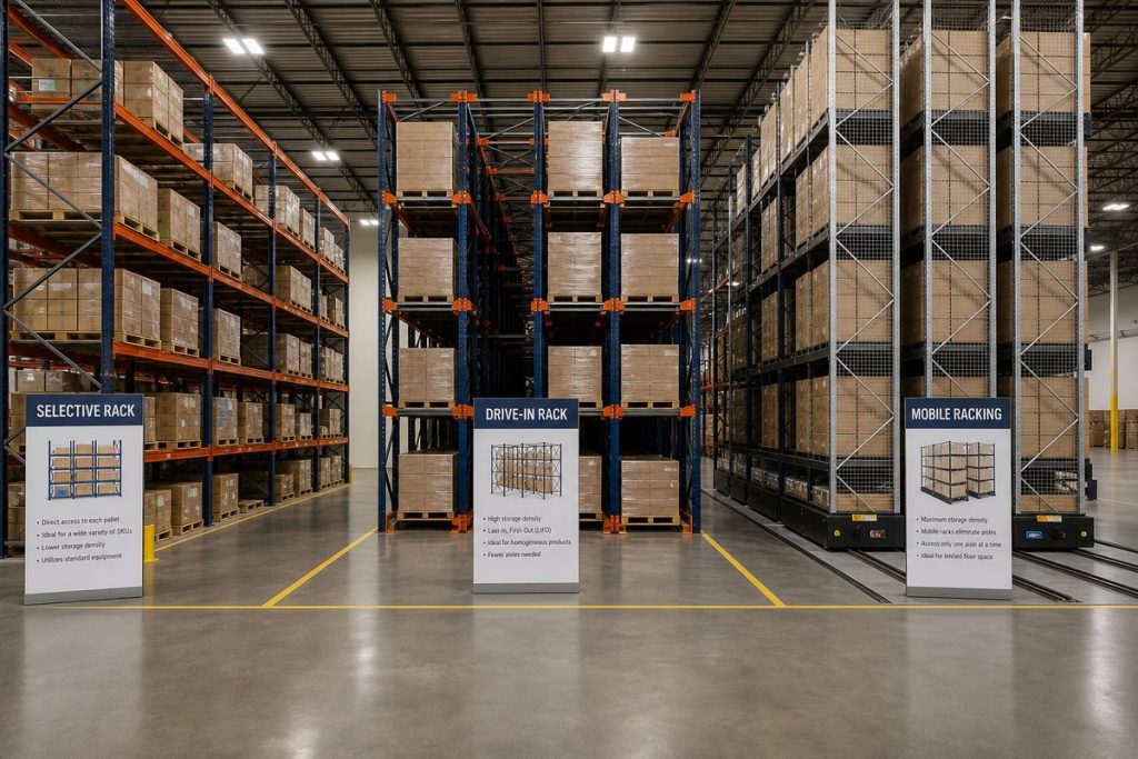 Comparison of storage systems