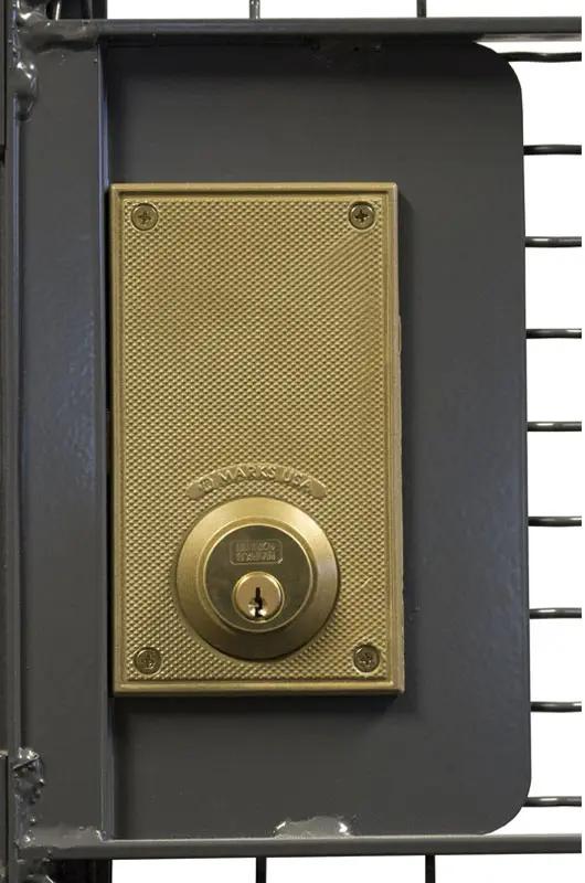 Security cage security cage maintenance inspection repair guide - locks view 3