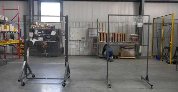 Security cage security cage sizing guide measure configure - wire-partitions view 1