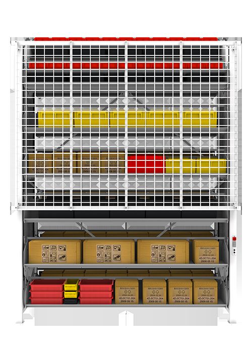 Vidir vertical carousel automated storage system