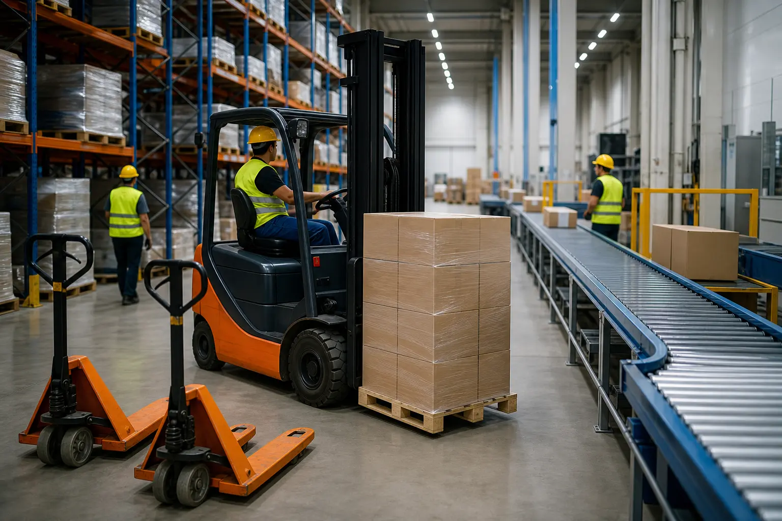 Warehouse Material Handling Solutions & Equipment