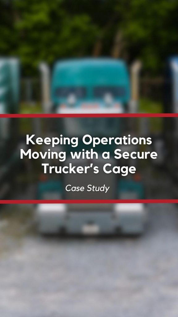 Boise, ID security cage - Material Handling USA