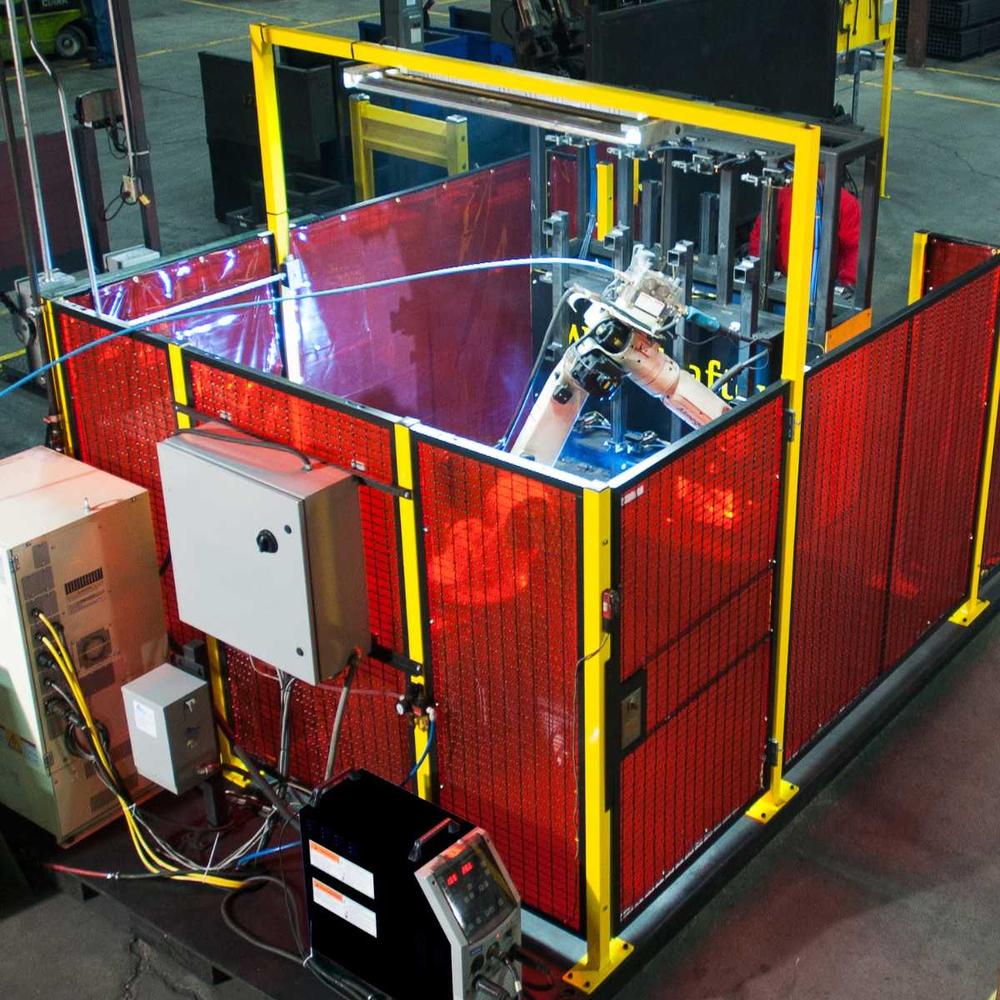 Manufacturing Security Cages security cage - Material Handling USA