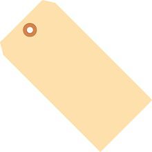 MH-USA 5 1/4 x 2 5/8" 13 Pt. Manila Shipping Tags (250 Pack)