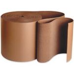 MH-USA 72" x 250' - 'B' Flute Kraft Singleface Corrugated Roll