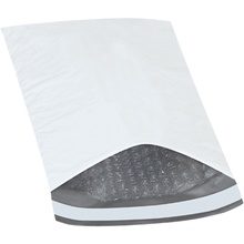 MH-USA 6 x 10" (50 Pack) White Bubble Lined Poly Mailers