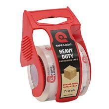 MH-USA 2’’ x 25 yds. Crystal Clear Tape Logic® Tape with dispenser