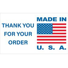 MH-USA 3 x 5" - "Made in USA" Labels