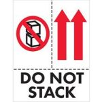 MH-USA 3 x 4" - "Do Not Stack" Labels