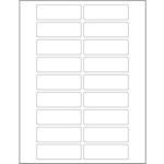MH-USA 3 x 1" Weather-Resistant Laser Labels