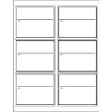MH-USA Blank To/From Labels - Black