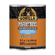 MH-USA 32 oz. Gorilla® Waterproof Patch and Seal Liquid - Black