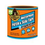 MH-USA 4" x 10 ft. Gorilla® Waterproof Patch and Seal Tape - Black