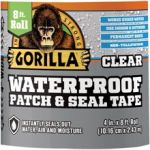 MH-USA 4" x 8 ft. Gorilla® Waterproof Patch and Seal Tape - Clear
