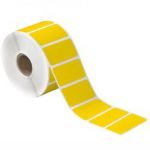 MH-USA 2 x 1" Yellow Desktop Direct Thermal Label